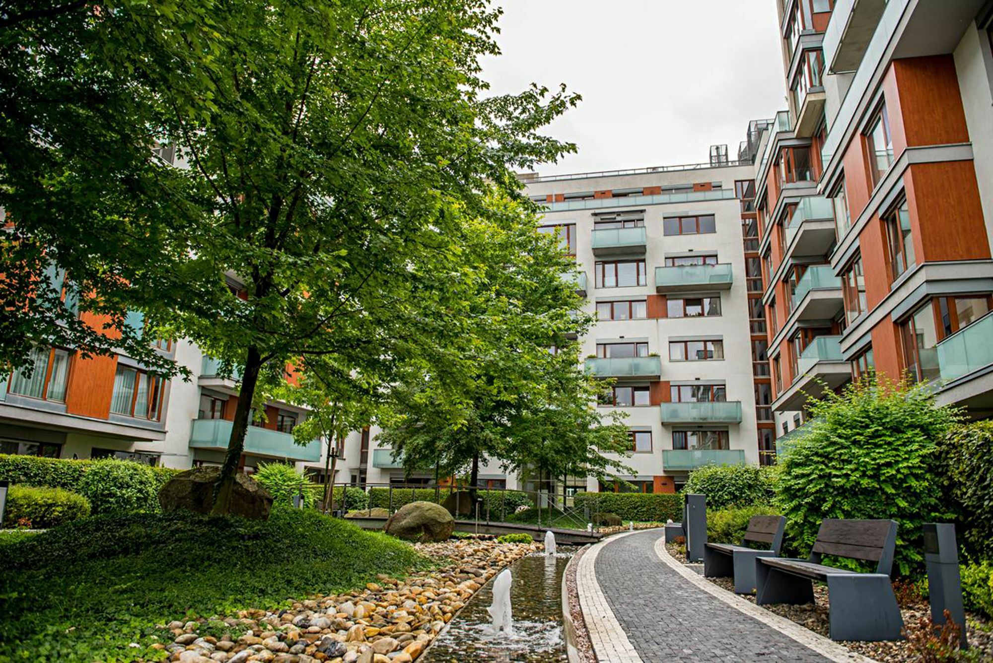 Luxury Apartment River Diamond Residence 布拉格 外观 照片