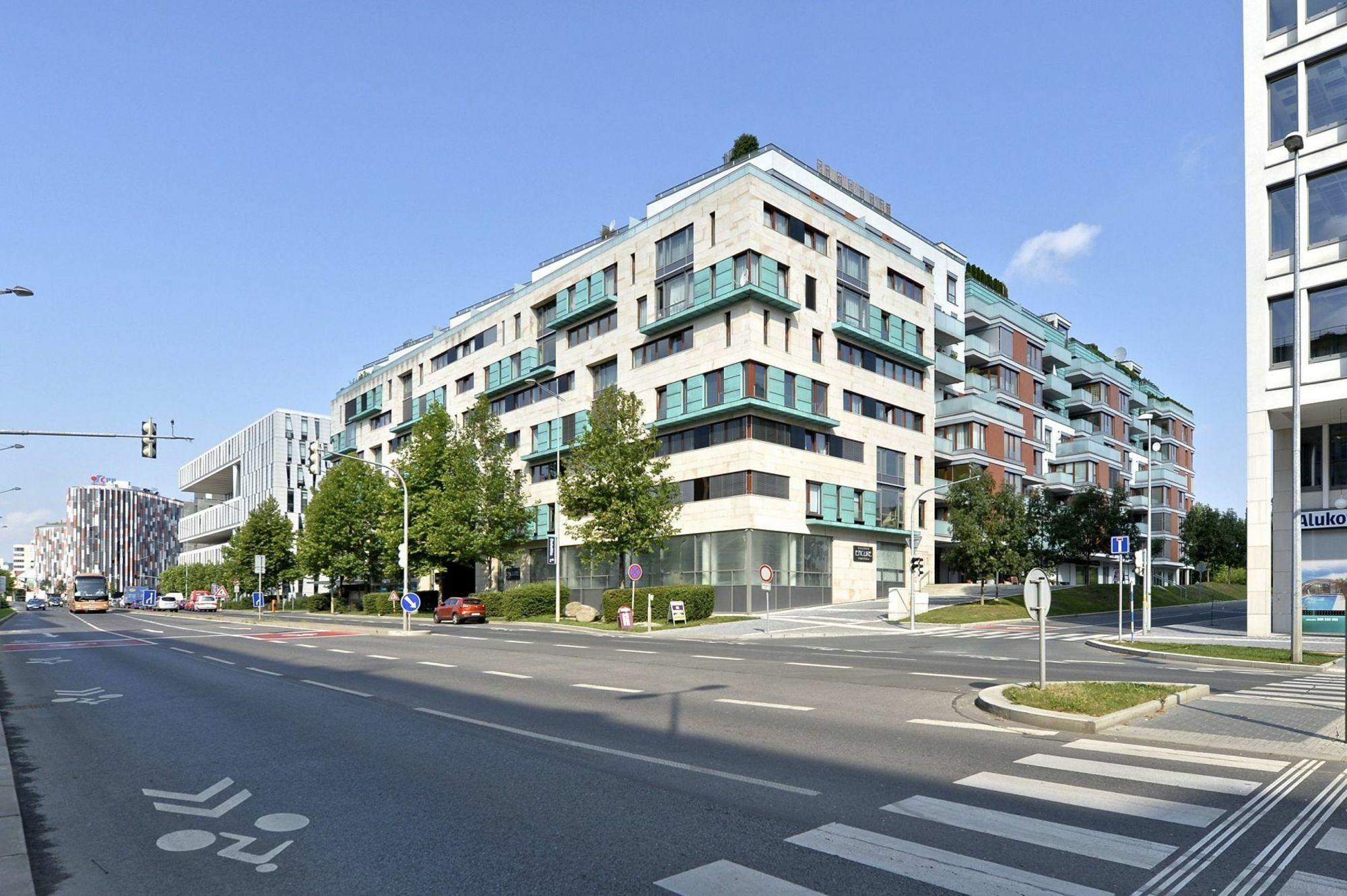 Luxury Apartment River Diamond Residence 布拉格 外观 照片
